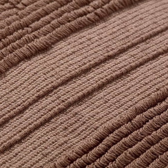 Loloi Jean Stoffer X Kristy Collection PJS0 Clay 18'' X 18'' Cover W/Down Pillow - Picture 3 of 6